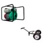 MOTOBOMBA AUTOCEBANTE BARNES  6.5 HP C/ACCESORIOS Y CARRO